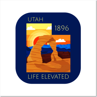 Utah-Life Elevated Posters and Art